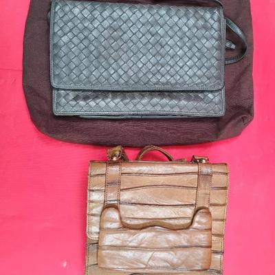 Bottega Veneta And Leanne Bernard Cross Body Clutch Bags