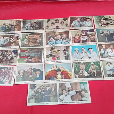 Vintage 1959 "Three Stooges" Trading Cards
