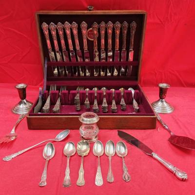 Reed & Barton 79pc Sterling Silver Flatware And More (337.4g)