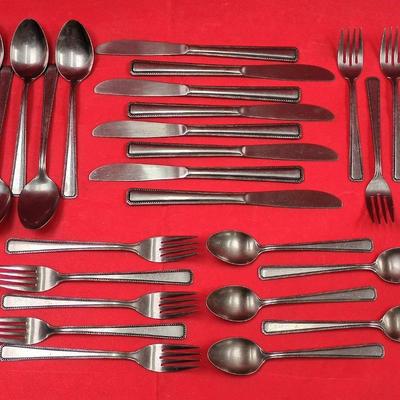 MCM 32pc Stanley Roberts "Rogers" Stainless Steel Flatware Set