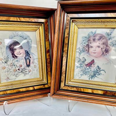 Framed Victorian Prints 