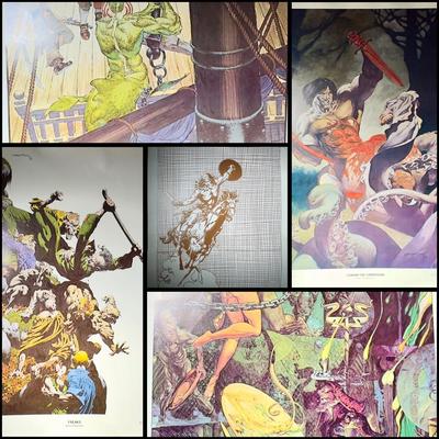 Berni Wrightson, Barry Smith Conan Posters #2 