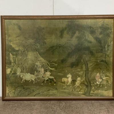 “The Tribute Horse” Framed Print