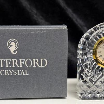 Waterford Crystal Mantle Clock