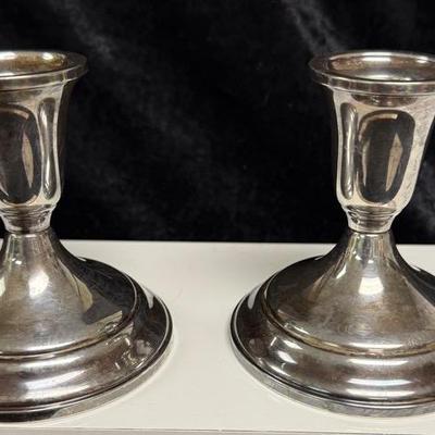 Pair of Vintage TOWLE Sterling Silver Weighted 
