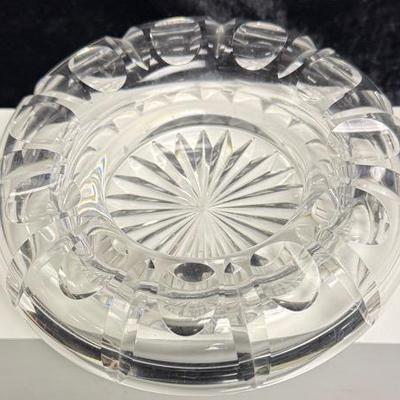 STUART England Crystal Large Cigar Glass Ashtray