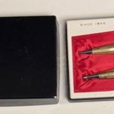 2 Cross 12kt Gold Filled Pen Set