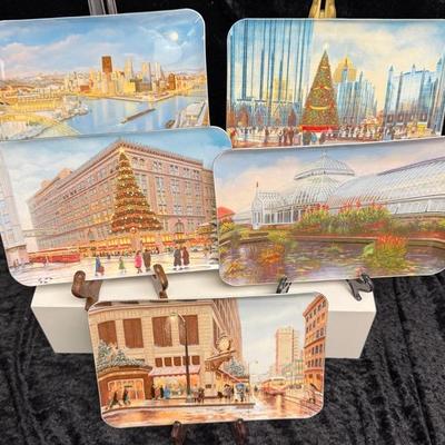 5 Wendell August Sandwich Trays 