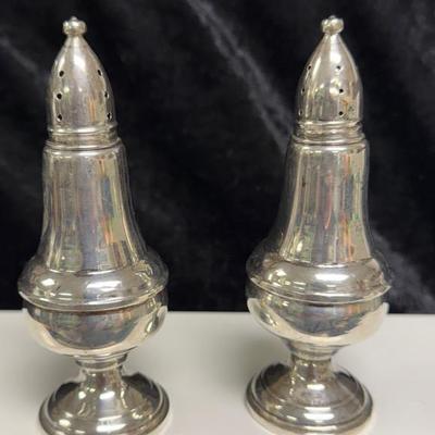 Sterling Weighted Salt And Pepper