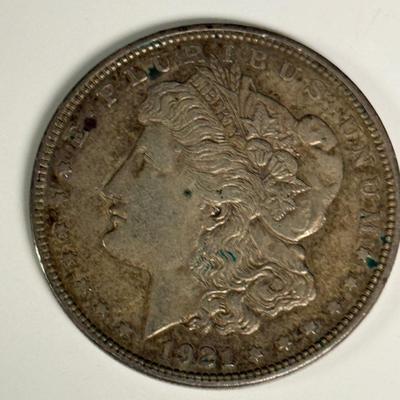 1921-D Morgan Silver Dollar