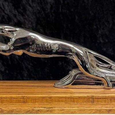 Vintage 1930’s Ford Lincoln Chrome Greyhound Hood Ornament