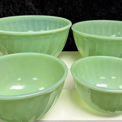 Set Of 4 Anchor Hocking Fire-King Ware