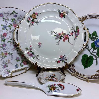 "Andrea By Sadek" and "Bernardaud Limoges" Plates 