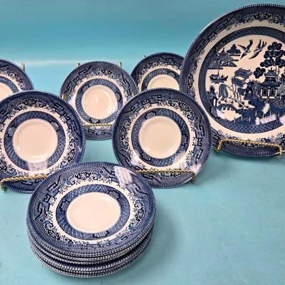 "Churchill" Blue Willow Collection 