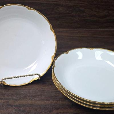 "Thomas Bavaria" Scalloped Edge Soup Bowls