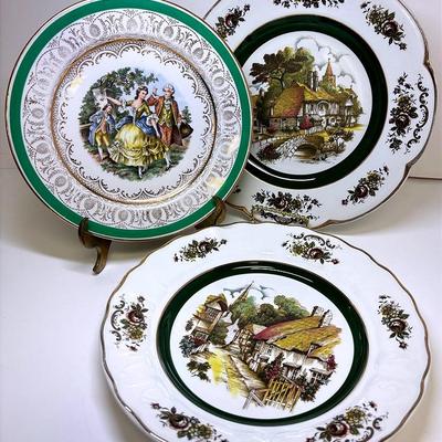 23KT Antique Decor Plate and More 