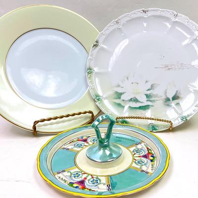 “Weimar” Porcelain Water Lily Plate and More