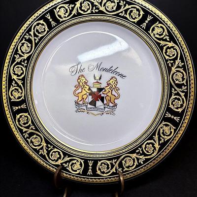 Very Rare Hotel "Monteleone" Plate 