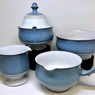 "Denby-Langley Castile" Blue Stoneware Collection