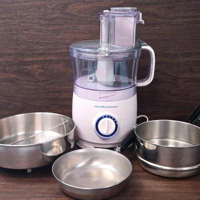 "Hamilton Beach" Food Processor and More