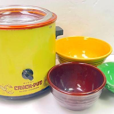 Vintage “Rival” Crock Pot and More