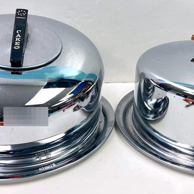 Stainless-Steel Cake Carrier Assortment