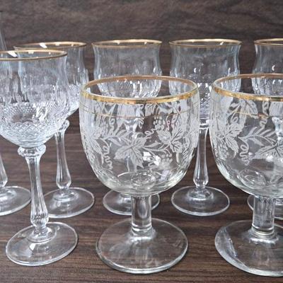 "Mikasa" Wine Glass and More