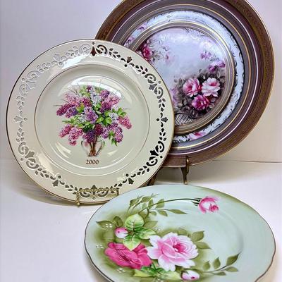 "Lefton" and "Lenox" Hand Painted Plates and More 