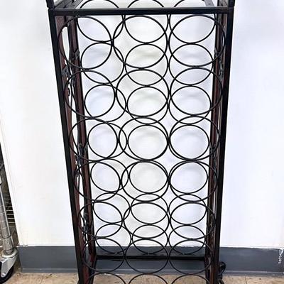 Iron Wine Rack