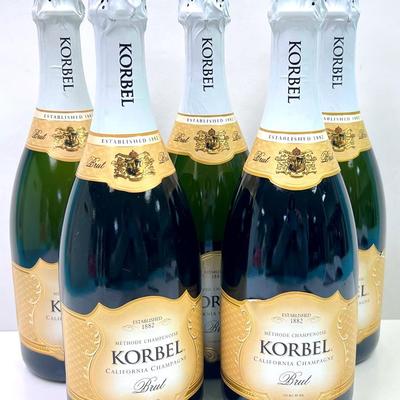 Vintage “Korbel” Brut Champage Assortment, Unopened