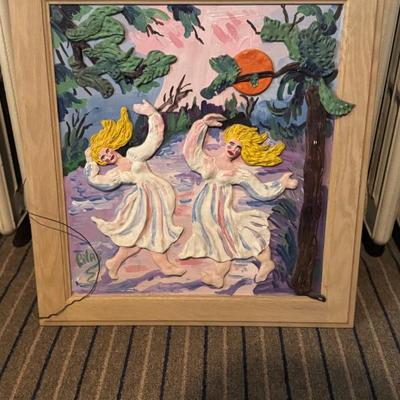 By local artist Pilar Pobil