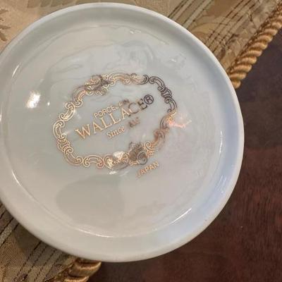 Wallace Porcelain Gold Trim China Set, Japan