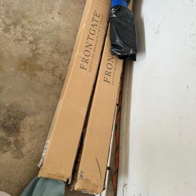 Frontgate Patio Umbrellas (blue)