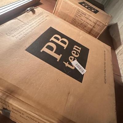Pottery Barn Teen Wall Mount Basketball Hoops NEW IN BOX (Two of them)