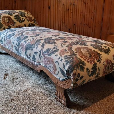 Victorian Eastlake Style Fainting Couch