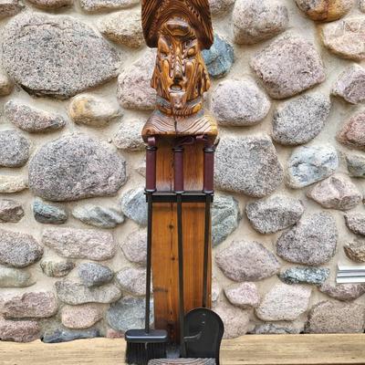 1960's Witco Conquistador Fireplace Tools Set