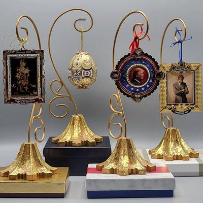 Presidential Ornaments with Stands