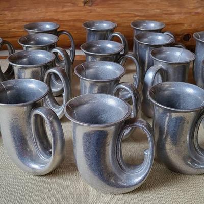 Wilton Pewter French Horn Steins