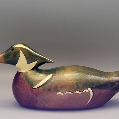 Signed Beall Mason Wood Duck