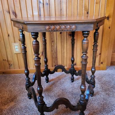 Antique Hexagon Table