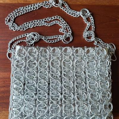 Vintage Walborg Metal Chain Link Purse