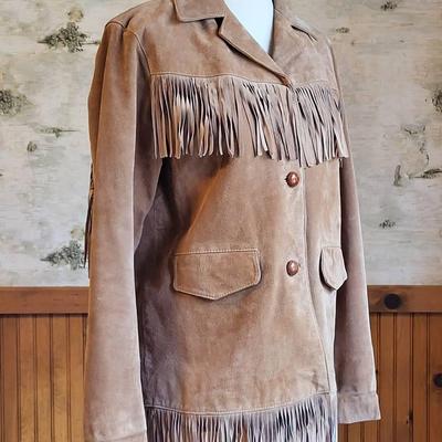 Marlboro Gear Suede Fringe Jacket 