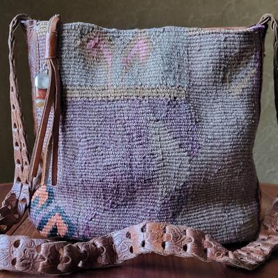 Southwest Style Cross-Body Handbag 