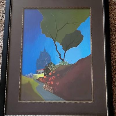 "Pathways" Serigraph Proof by Itzchak Tarkay