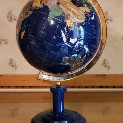 Lapis Lazuli Gemstone Globe