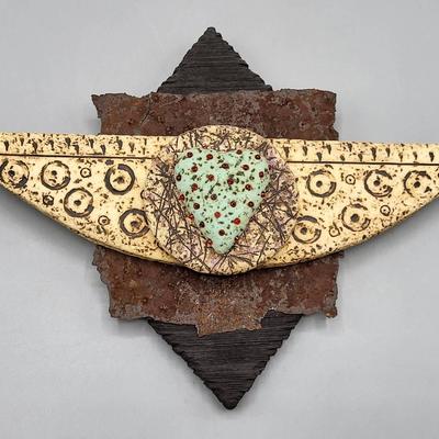 Signed Beauchamp Mixed Media Wall Art