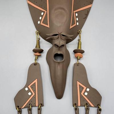 Signed Tribal Mask