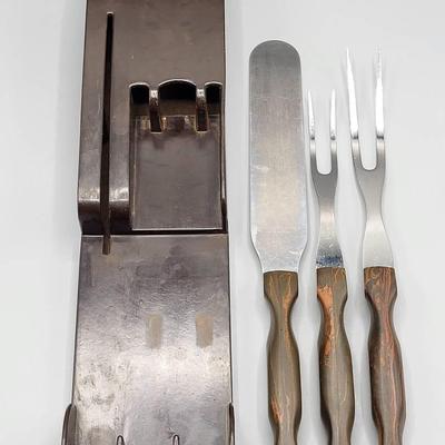 Cutco Utensils and Holder