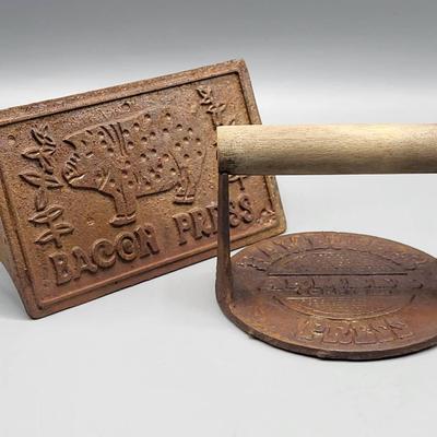 Cast Iron Meat Presses