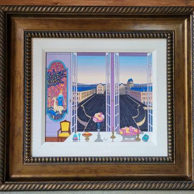 Signed Fanch Ledan Serigraph